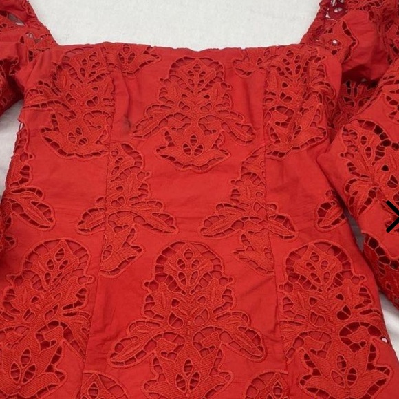 Cara Cara Montauk Cotton Lace Minidress - Picture 8 of 15